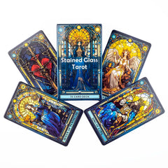 Stained Glass Tarot A 78-Card Deck