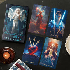 New Skull Black Tarot Deck 78 Cards Gothic Divination Oracle Dark Mystery Rider Waite Spiritual Guidance English Spanish Russian