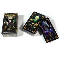 78pcs Cards Moon Compass Tarot Deck Tarot Cards Intelligence Modern Lines Of The Traditional Spirit Party Board Game Oracle Card