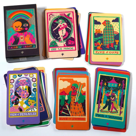 The Rainbow Tarot, 78 Tarot Cards