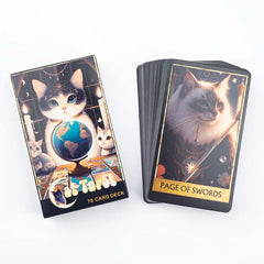 Cat Tarot A 78 Card Deck, English Version