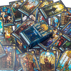 Stained Glass Tarot A 78-Card Deck
