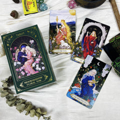 New Skull Black Tarot Deck 78 Cards Gothic Divination Oracle Dark Mystery Rider Waite Spiritual Guidance English Spanish Russian