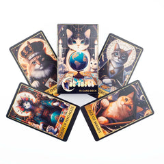 Cat Tarot A 78 Card Deck, English Version