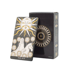 Black Classic Tarot, 78 Pcs Card AND BOOKLET
