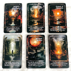 Elemental Energies Oracle Deck, with Meaning on the Cards