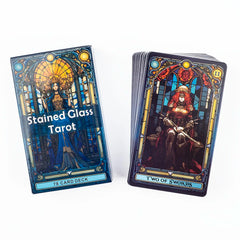 Stained Glass Tarot A 78-Card Deck