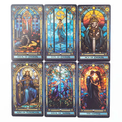 Stained Glass Tarot A 78-Card Deck