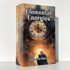 Elemental Energies Oracle Deck, with Meaning on the Cards