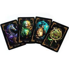 78pcs Cards Moon Compass Tarot Deck Tarot Cards Intelligence Modern Lines Of The Traditional Spirit Party Board Game Oracle Card