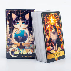 Cat Tarot A 78 Card Deck, English Version