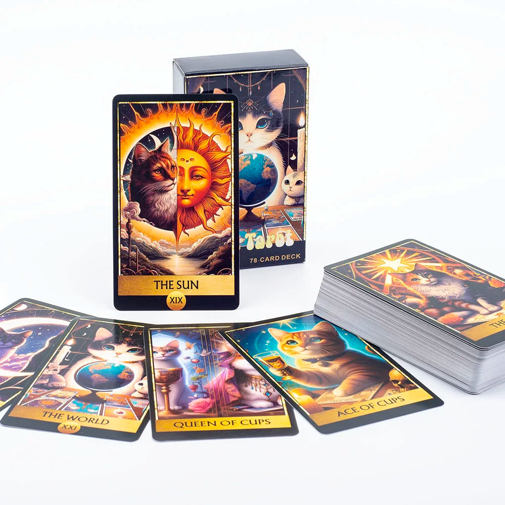 Cat Tarot A 78 Card Deck, English Version