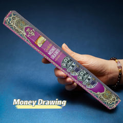 20pcs/Box Premium Incense Sticks, Dragon's Blood Money Drawing Bamboo Home Fragrance For Meditation, Yoga, Negative Energy Cleansing, Home And Office Decor
