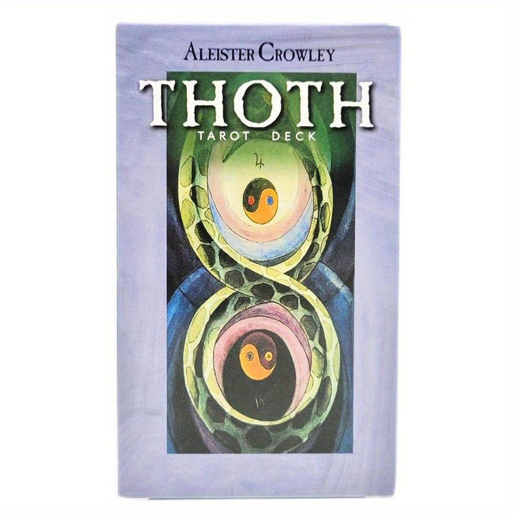 THOTH Tarot Cards Unlock Your Inner Wisdom With It QR Guidebook Board Game For Beginners