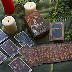 Labyrinth Tarot Deck, Stunning Deck Of Tarot Pockets Cards, Perfect Gift For Labyrinth Fans And Tarot Enthusiasts, Tarot Cards For Beginners Tarot Deck Set