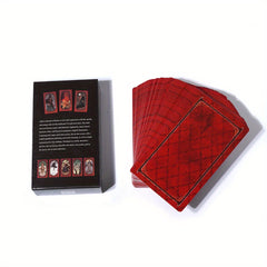Horror Tarot Cards English  Fun Deck Table Divination Fate Board Games, gaming gift