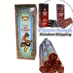 120 High-Quality Incense Sticks per Box, Dragon's Blood