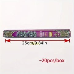 120 High-Quality Incense Sticks per Box, Dragon's Blood Attracting Wealth Home Aromatherapy, Used for Meditation, Yoga, Negative Energy Cleansing, Home and Office Decoration
