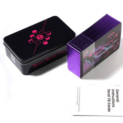 Neon Moon Tarot Deck In A Tin Metal Box Box Tarot Cards For Fate Divination Board Game Tarot And A Variety Of Tarot Options