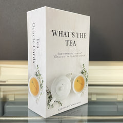 What Is The Tea Oracle Cards Fortune Telling Prophecy Divination 80-cards English Version Tarot Deck in Box