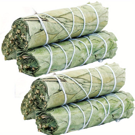 5Pcs 4 Inch Eucalyptus, Large Sage Incense