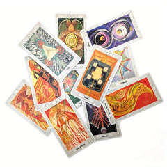 THOTH Tarot Cards Unlock Your Inner Wisdom With It QR Guidebook Board Game For Beginners