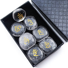 SEVEN CHAKRAS Chakra Symbol Mystic Stone Yoga