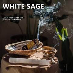 Sage Aromatherapy Cleansing Kit, Contains White Sage, Cedarwood, Dragon's Blood Sage, Eucalyptus And Lavender Incense Sticks, Combination Gift Set For Spiritual Aromatherapy Energy Cleansing, Meet Different Needs