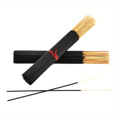 100pcs, Japanese Cherry Blossom Incense Sticks, Long Burn Time, Smooth & Clean, Natural Rattan Material, Suitable For Home, Kitchen And Restaurant