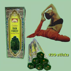 120 High-Quality Incense Sticks per Box, Dragon's Blood